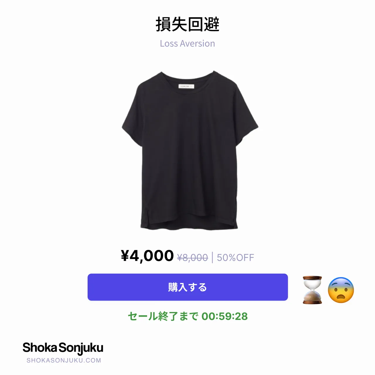 損失回避 Loss Aversion UX 例